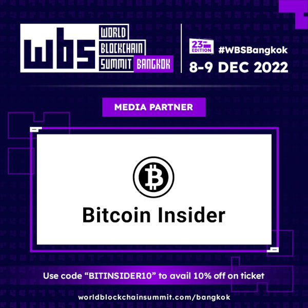 Use the following discount code to get 10% discount on tickets. Code: BITINSIDER10
