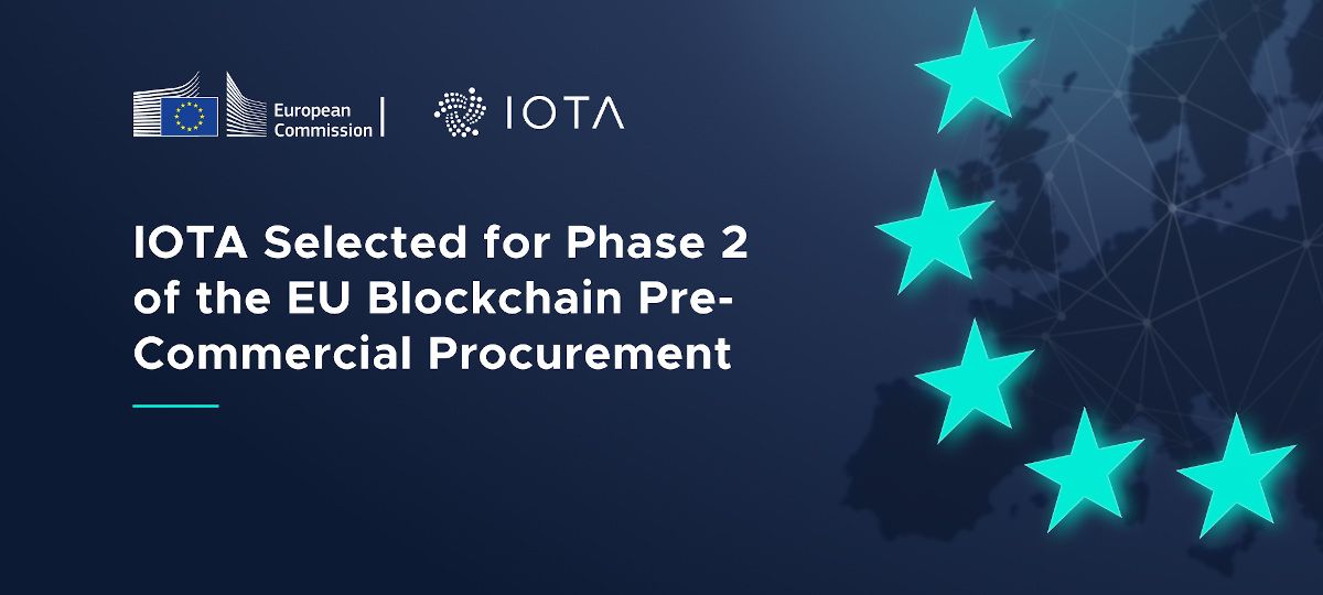 IOTA Selected for Phase 2 of the EU Blockchain Pre-Commercial Procurement