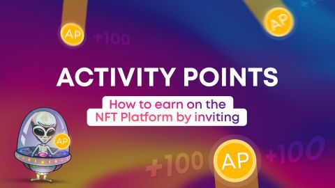 Activity Points - How to earn on the NFT Platform by inviting friends