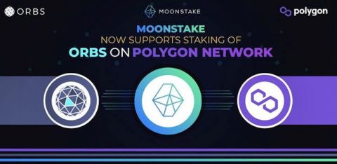 Moonstake Now Supports Staking of ORBS on Polygon Network