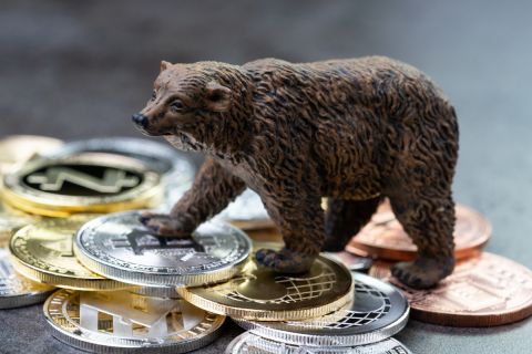 The crypto market falls as profits are realised