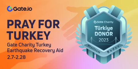 Gate.io Committed ₺1M to Turkey Earthquake Recovery, Launches Charity NFT Collection