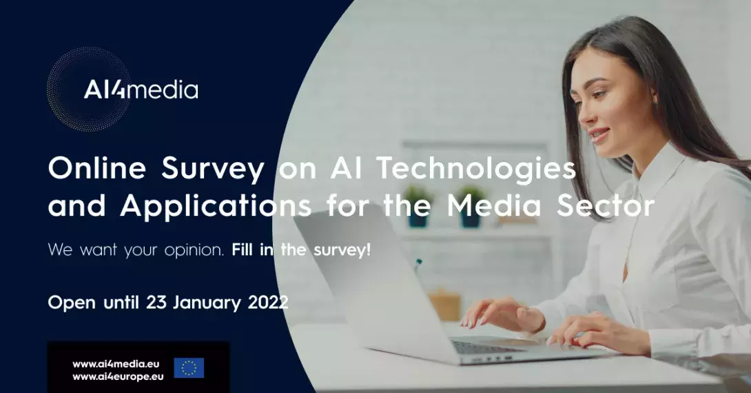 Open online survey on Artificial Intelligence (AI) for the Media sector