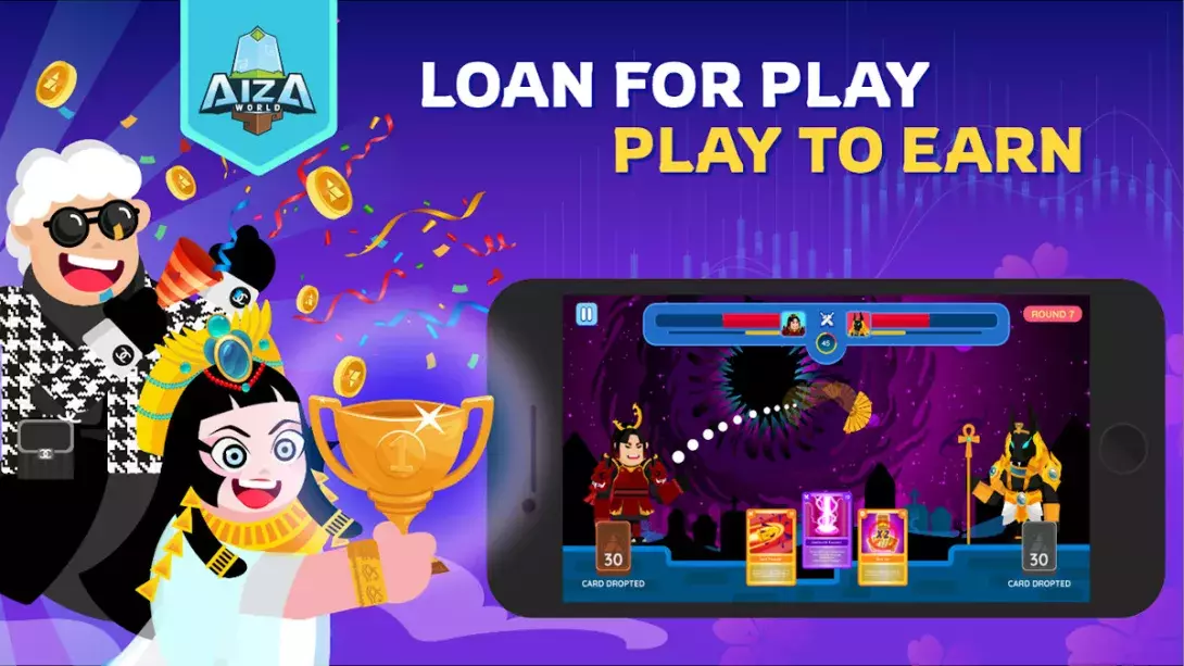 “Play-to-earn, Loan-for-play” NFT Game Aiza World gains international attention from world-class investors and experts before their upcoming IDO