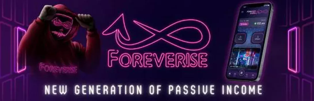 Foreverise Team is launching the first watch-to-earn passive income app, that lets users earn up to 298 USDT per Phone