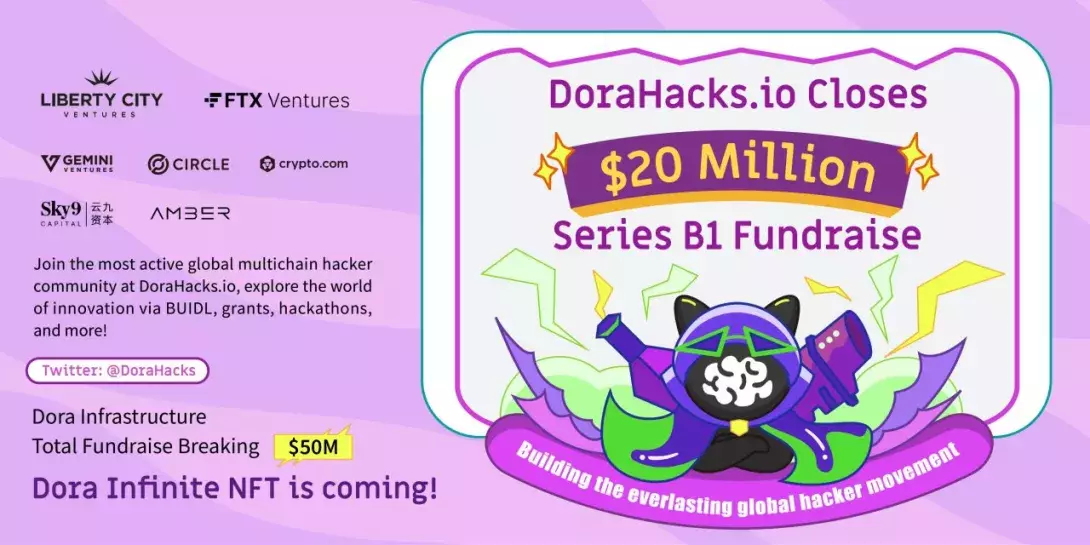DoraHacks Raises $20M Led by FTX Ventures and Liberty City Ventures To Scale Its Global Web3 Startup Platform