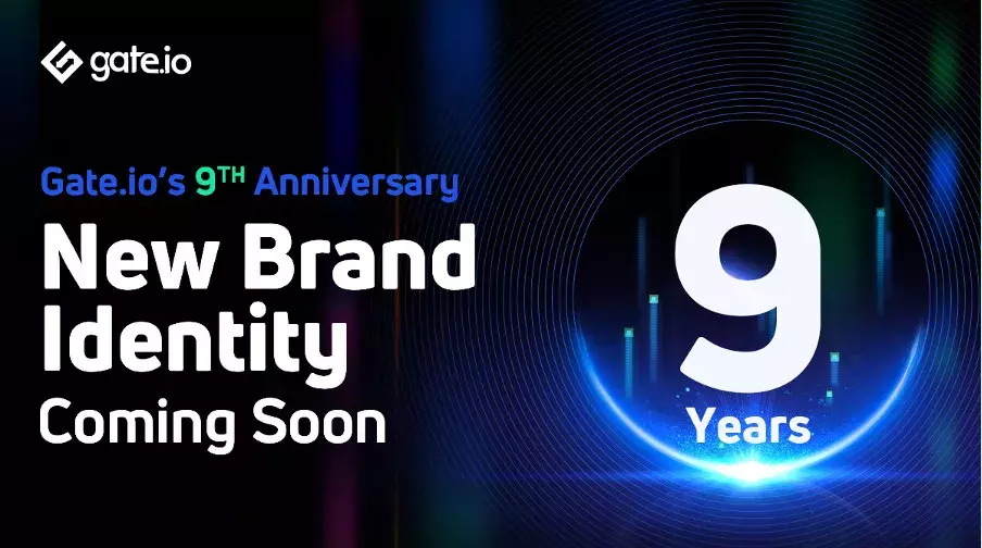 Gate.io to Unveil New Brand Identity During 9th Birthday Celebrations in Late May 2022