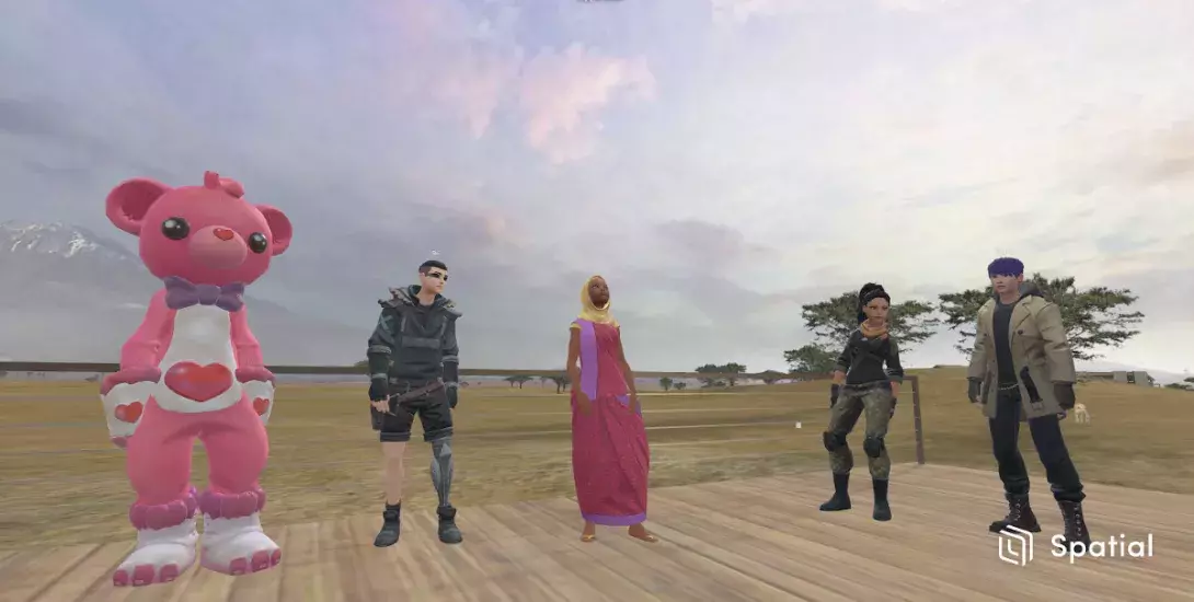 Stepping Into Center Stage: Spatial Partners With Ready Player Me To Bring Full-Body Avatars To Their Platform