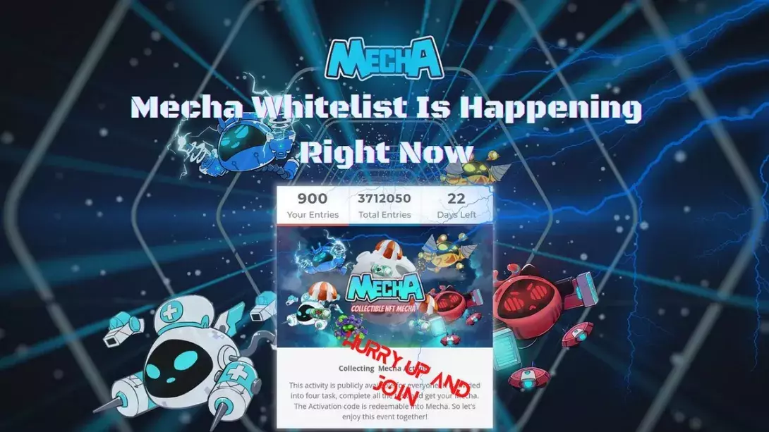 Mecha: Discover Why Mecha's Whitelist Event Is So Successful On its First day