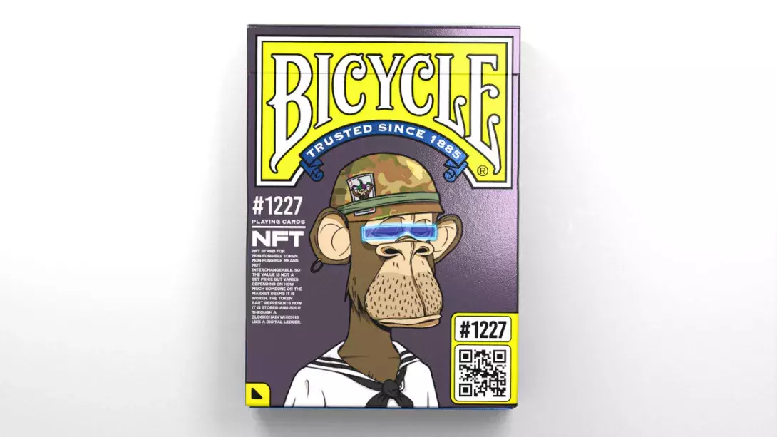 Bicycle Apes In: Iconic Playing Card Brand Purchases Bored Ape #1227 To Collaborate With Fellow Apes In The Community