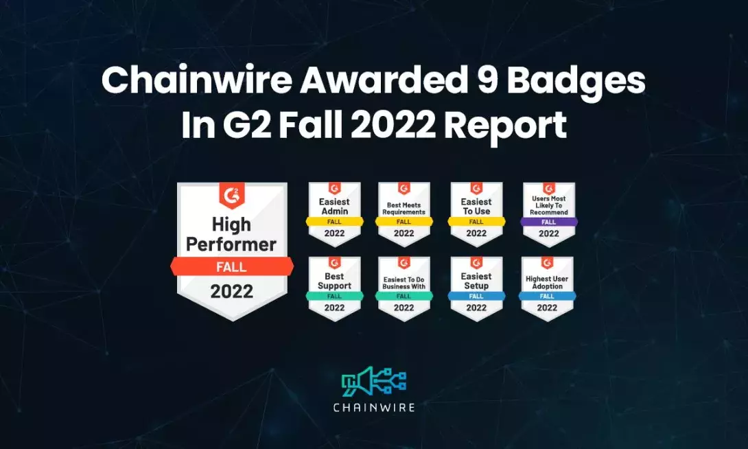 Crypto Newswire Service Chainwire Awarded Nine Excellency Badges by G2