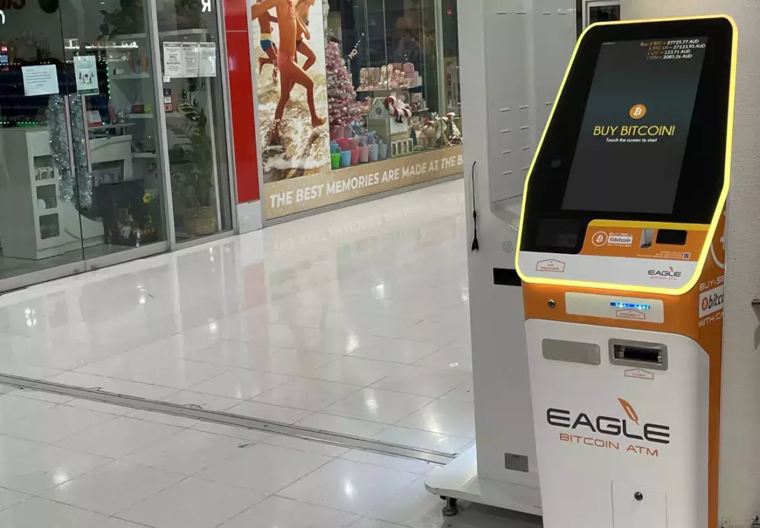 Eagle Bitcoin ATM Launches First Bitcoin ATM in Australia with Bitcoin Lightning capability
