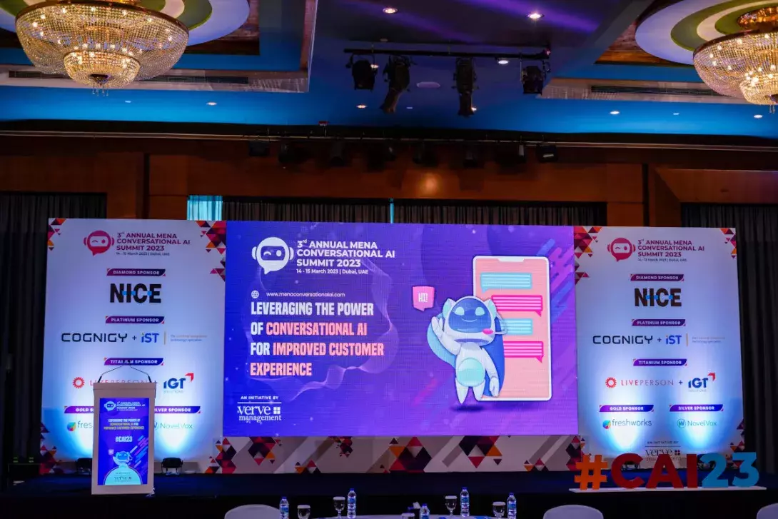 The 3rd Annual MENA Conversational AI Summit 2023 concluded with success