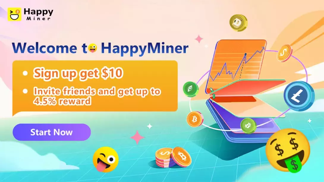 HappyMiner, a licensed cloud mining company founded in 2018, is facilitating individuals with the opportunity to earn passive income through its cloud mining services. With industrial facilities located in Iceland, Norway, and Canada, HappyMiner owns a big tech park of professional Bitcoin mining rigs, allowing 2,800K+ individuals from all around the globe to earn cryptocurrency.