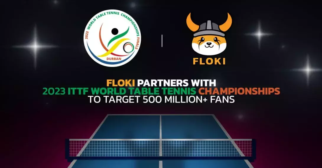 Floki Announced as First-Ever Crypto Partner for World Table Tennis Championships