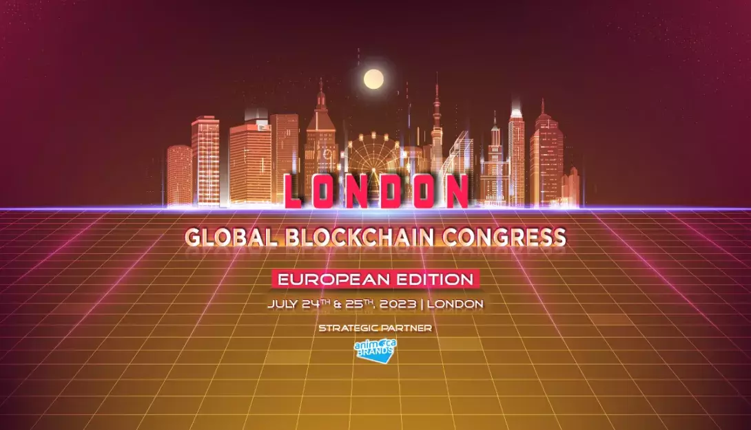  Global Blockchain Congress – European Edition by Agora Group on July 24th & 25th in London, the UK.