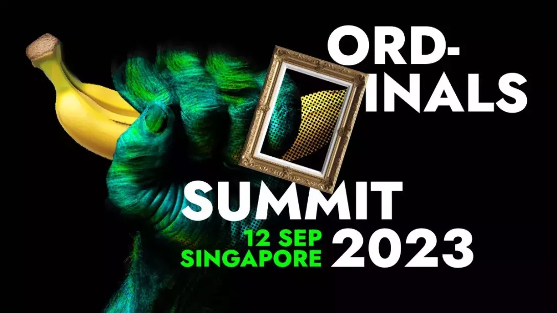 Ordinals Summit 2023 in Singapore set to be Asia’s first  large-scale Bitcoin Ordinals event
