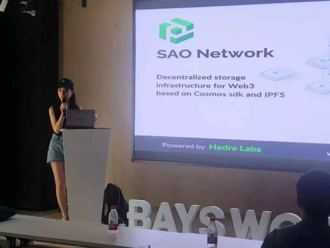 SAO Network Showcased at Cosmos Meetup Shenzhen