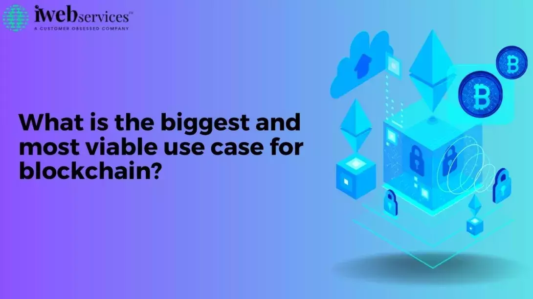 What is the biggest and most viable use case for blockchain?