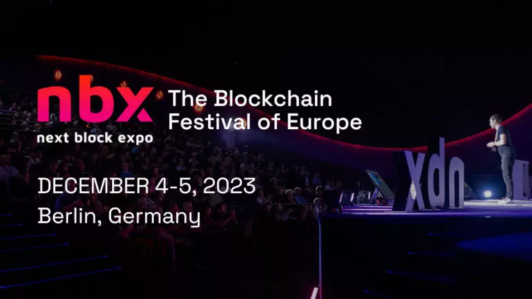 Next Block Expo Returns to Berlin - Leading Blockchain Event to be Held on December 4-5th, 2023 at CineStar CUBIX, Alexanderplatz