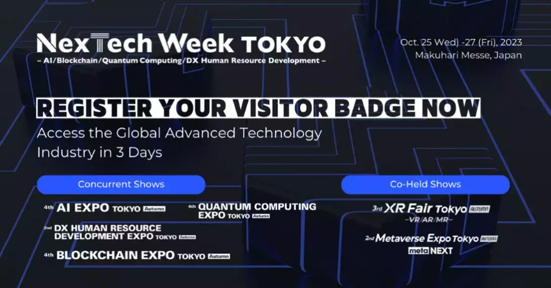 Step Into the Future of Tech this Autumn at NexTech Week Tokyo
