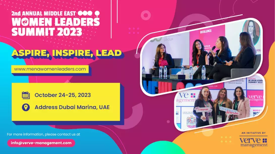 Join us in the 2nd Annual Middle East Women Leaders Summit & Awards 2023!