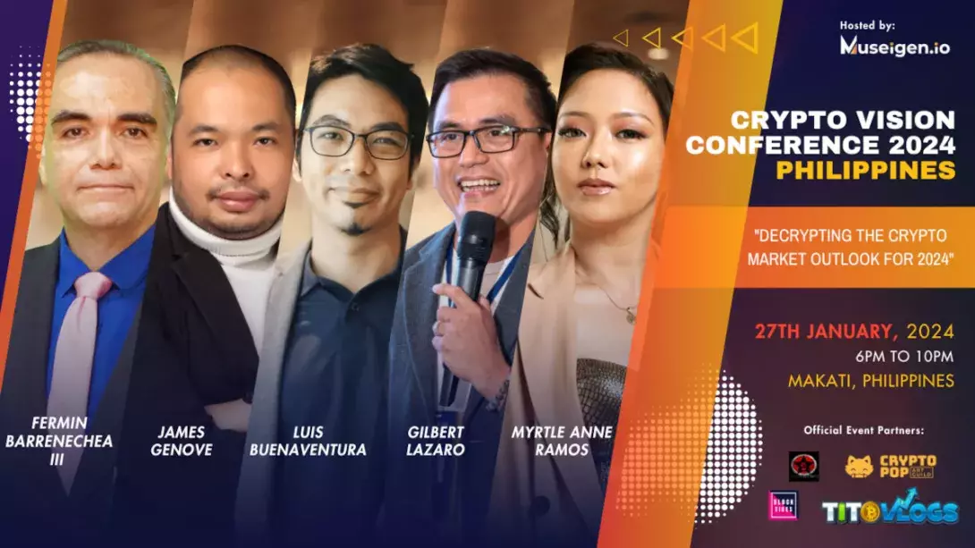 Crypto Vision Conference 2024 - Philippines: "Decrypting the Crypto Market Outlook for 2024”