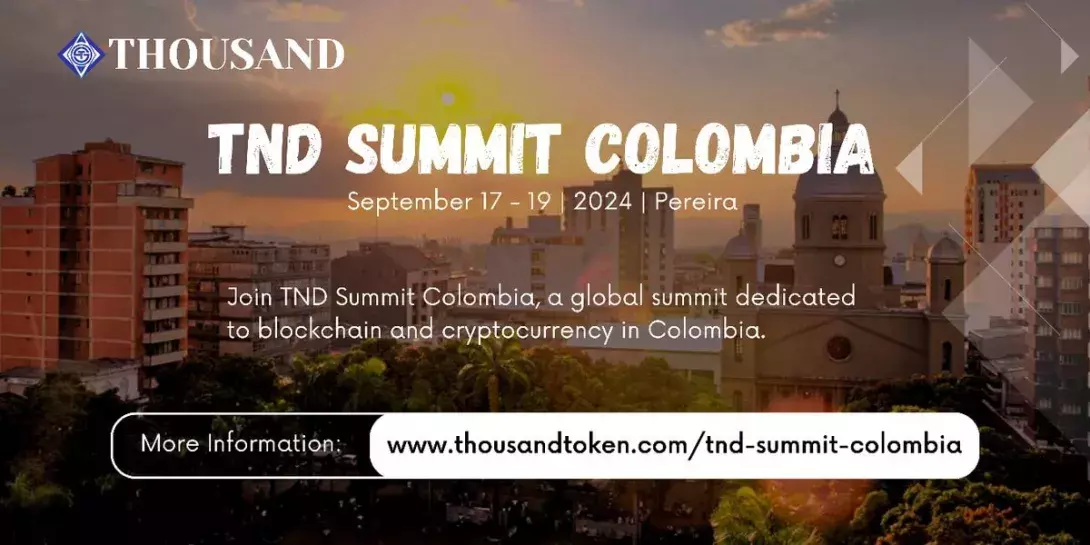 TND Summit Colombia: Entrepreneurship and Innovation in the Blockchain World.