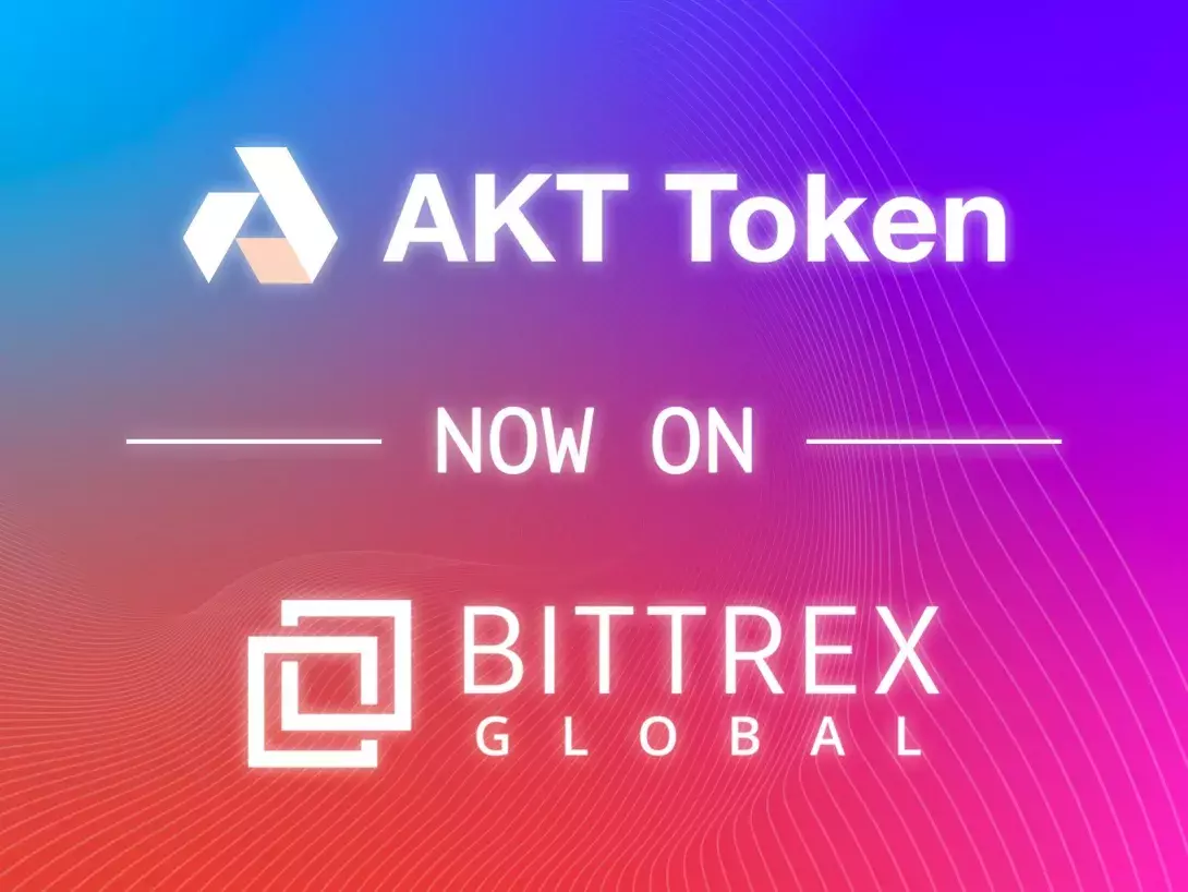 Akash Network's Akash Token (AKT) is Listed on Bittrex Global