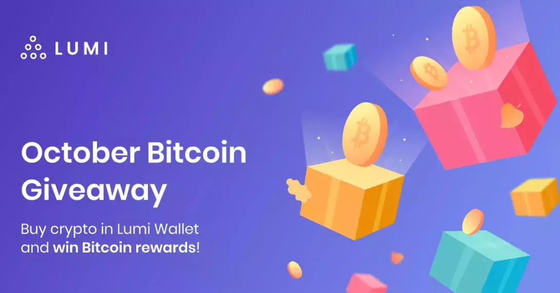 Lumi Wallet October Bitcoin Giveaway