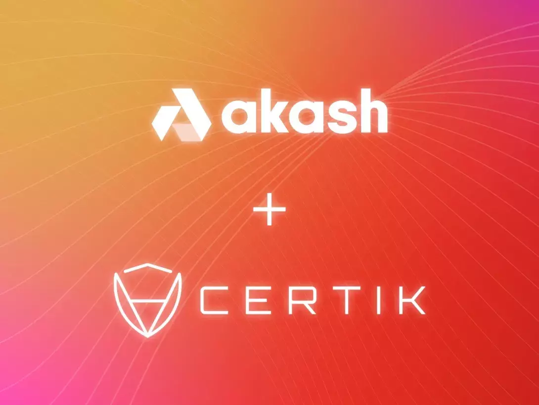 Akash Network, the First Open-Source Cloud, Partners with CertiK, the Blockchain Cybersecurity Leader 