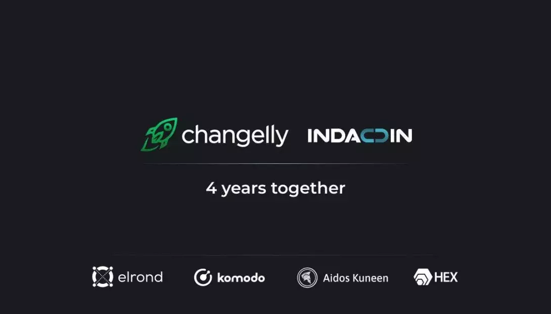 Changelly and Indacoin celebrate partnership by offering big discounts