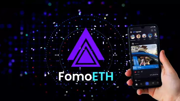FomoETH, a new Crypto Startup begins its presale for a new concept mobile app – NFTagram