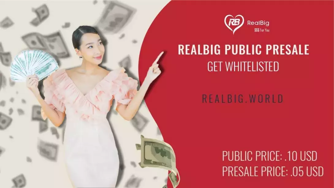 RealBig Announces Presale Whitelist for the Upcoming ICO