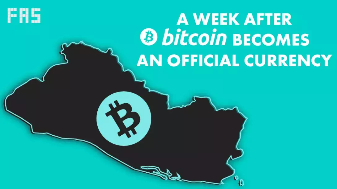 A Week After Bitcoin Became an Official Currency