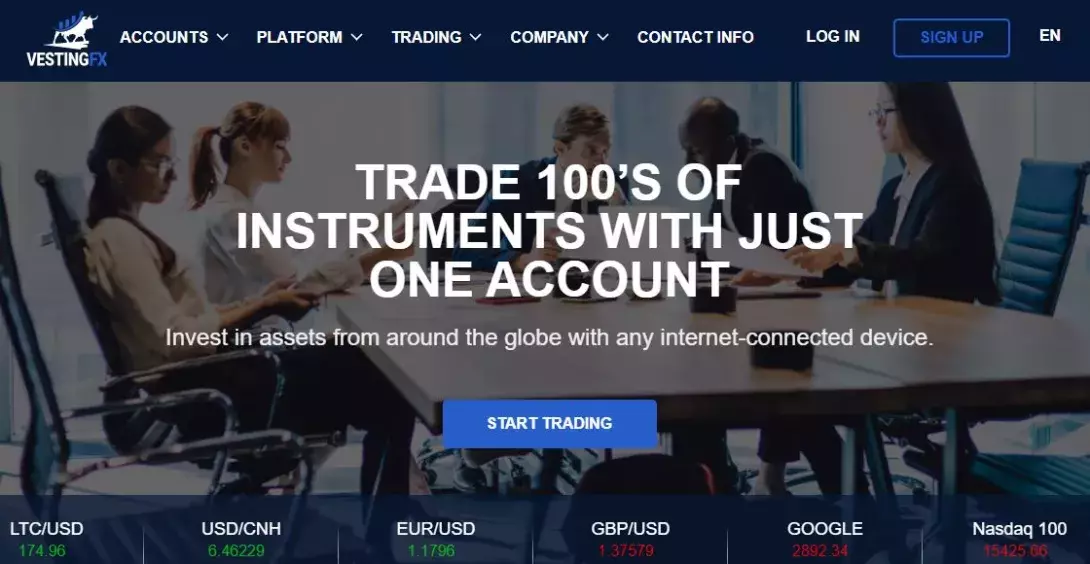 VestingFX Review: Going deeper into the all-new trading platform