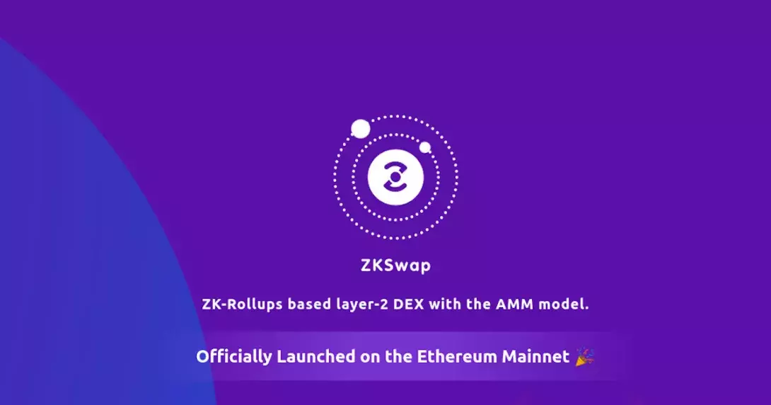 Layer2 DEX ZKSwap Launches on Ethereum, Aims to Power Next-Gen DeFi